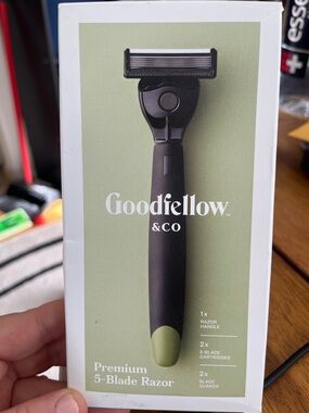 Goodfellow & Co Black and Green Premium 5-Blade Razor